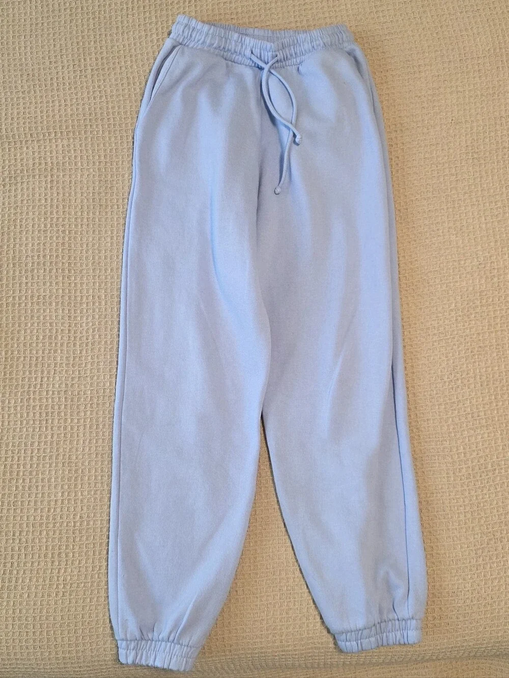 Zara Baby Blue Matching Sweat Set Size Small Cozy Lounge Set
